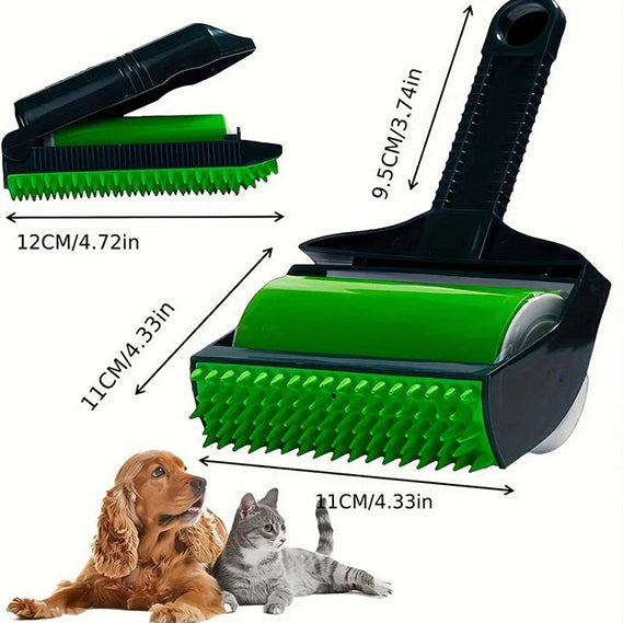Lint-Free Pet Hair Remover Roller 2PC Set