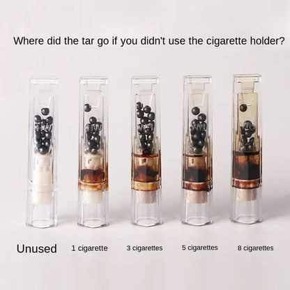 100PCS Disposable Osmanthus cassia seed Filter Cigarette Holders for Smoking Coarse, Medium & Fine Cigarettes