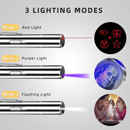 7 in 1 Rechargeable Cat Toy Laser Light