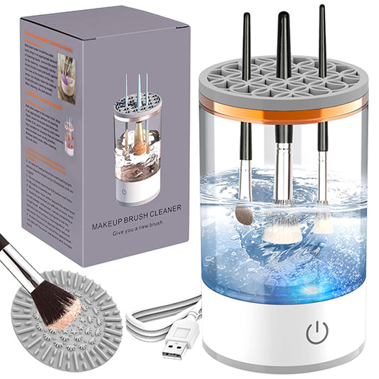 Electric Makeup Brush Cleaner Machine for All Size Makeup Brush