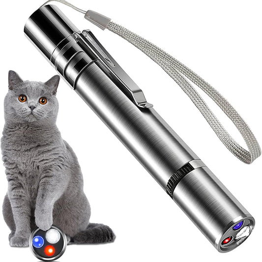 7 in 1 Rechargeable Cat Toy Laser Light