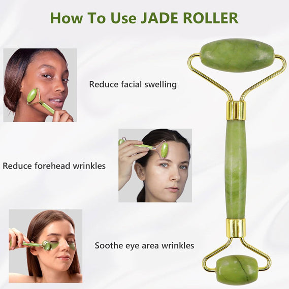 100% Natural Facial Massage Roller