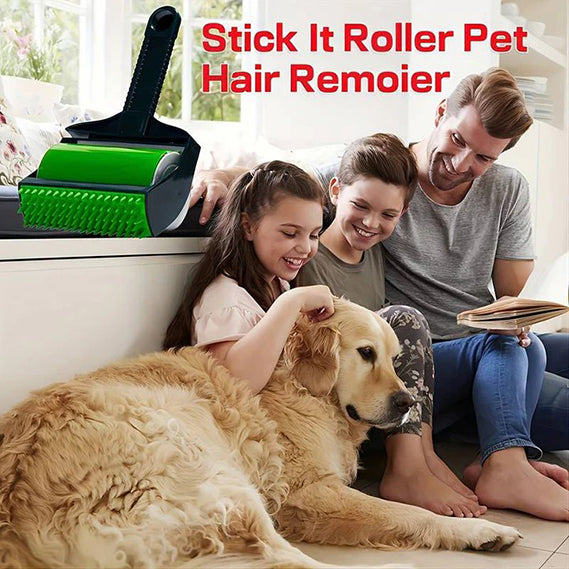 Lint-Free Pet Hair Remover Roller 2PC Set