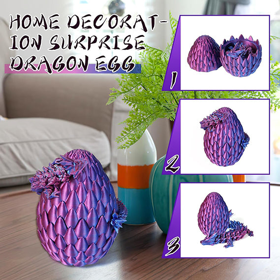 12" 3D Printed Dragon Egg