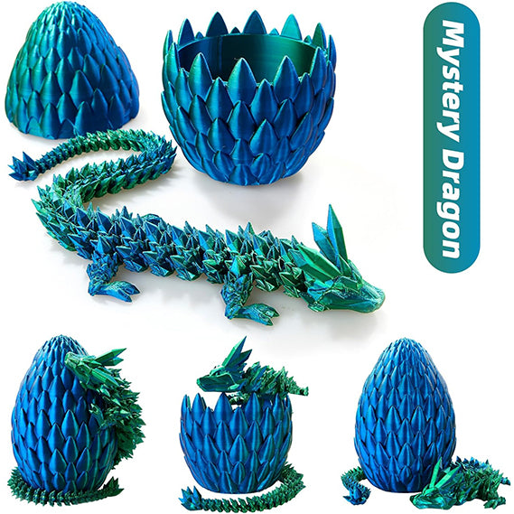 12" 3D Printed Dragon Egg