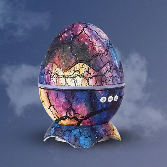 Dinosaur Egg Galaxy Star Projector with Wireless Music Player