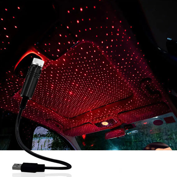 Portable Adjustable Romantic Star Car Interior Lights USB