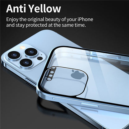 Magnetic Titanium for iPhone 15 Privacy Case