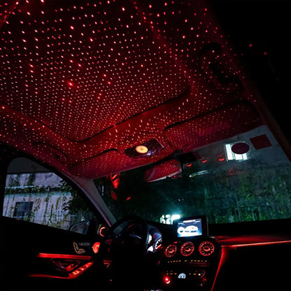 Portable Adjustable Romantic Star Car Interior Lights USB
