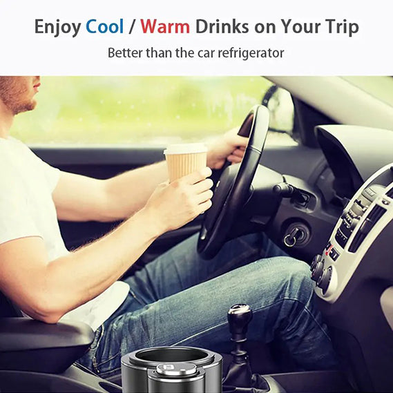 2-in-1 Chill and Heat Auto Cup Holder